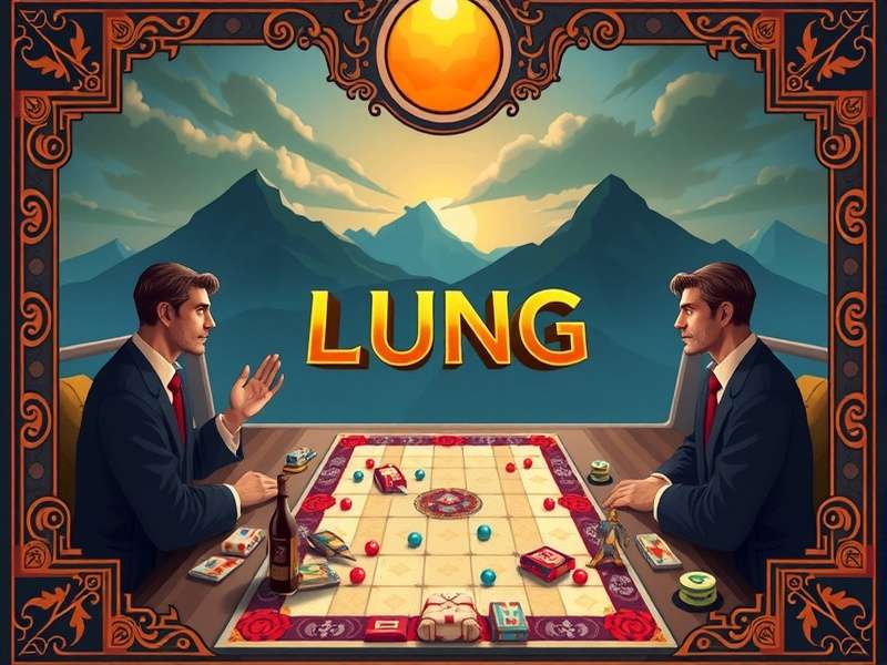 Ludo King game board on mobile screen