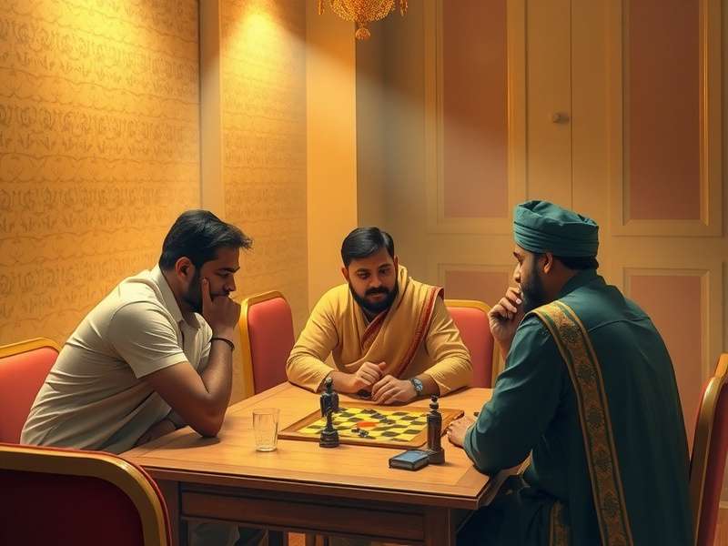 Ludo King multiplayer gameplay screenshot showing friends playing online