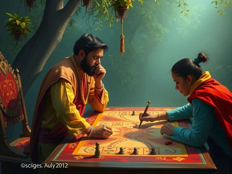 Ludo King offline gameplay on mobile screen