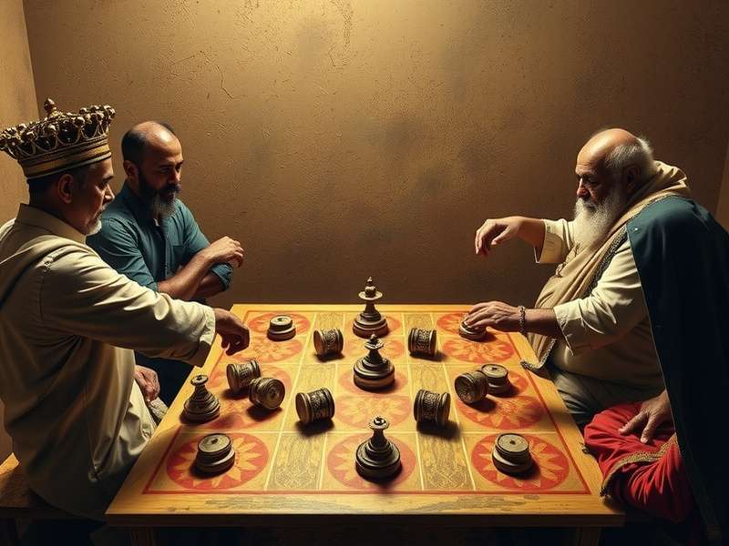 Ludo King board game strategy with tokens and dice