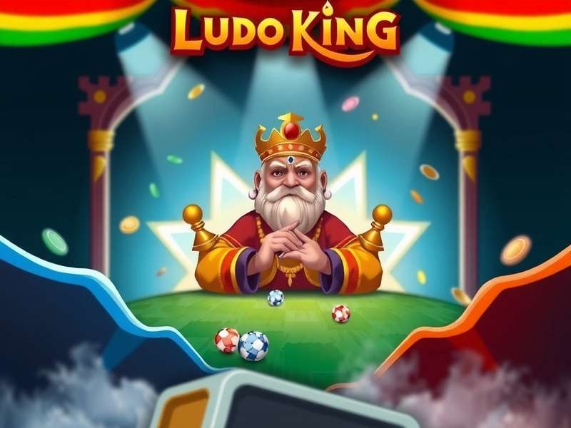 Ludo King game on computer screen