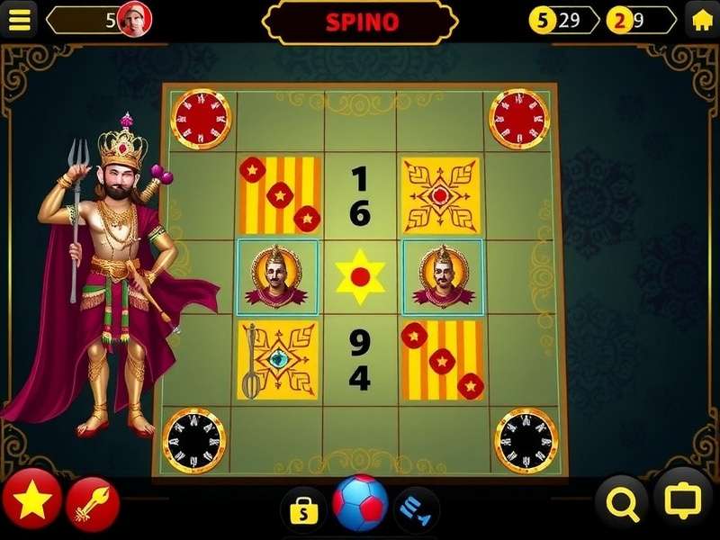 Ludo King gameplay on mobile device showing colorful board and pieces