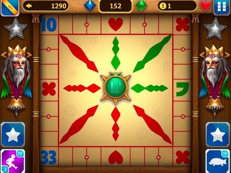 Ludo King game interface on Android showing multiplayer options