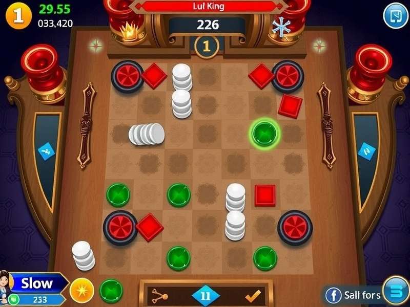 Ludo King Gameplay on Mobile Phone