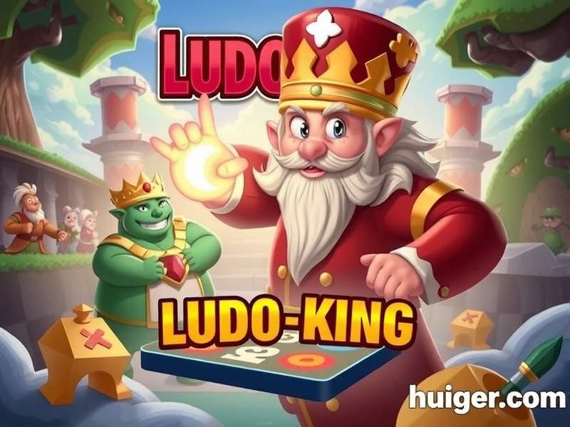 Ludo King dice roll and token movement close-up