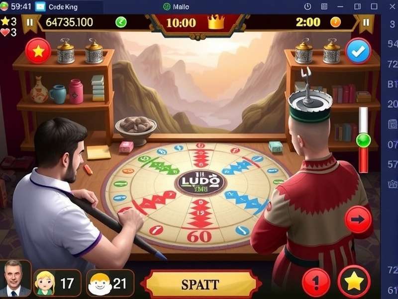 Collage of Ludo King Game Modes on mobile screen