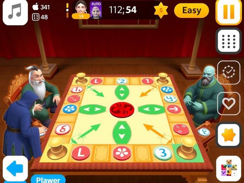 Ludo King online multiplayer game board with friends