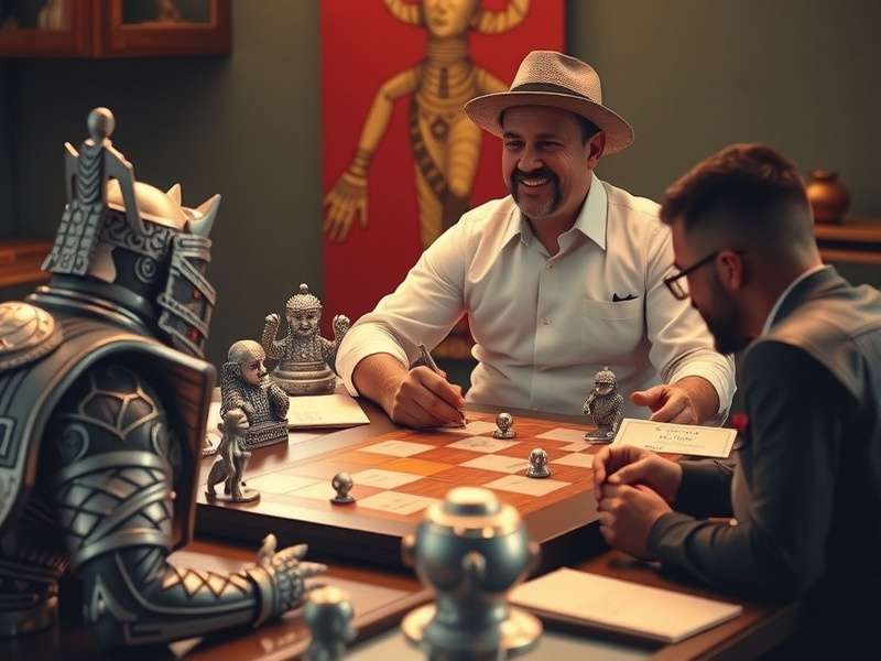 Ludo King game board on mobile phone