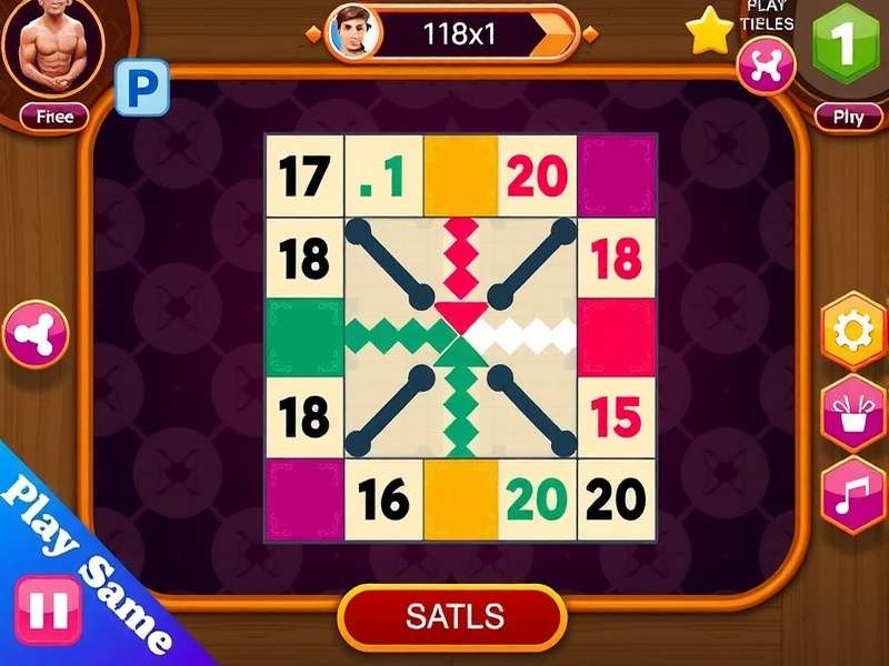 Ludo King gameplay on Poki platform showing multiplayer interface