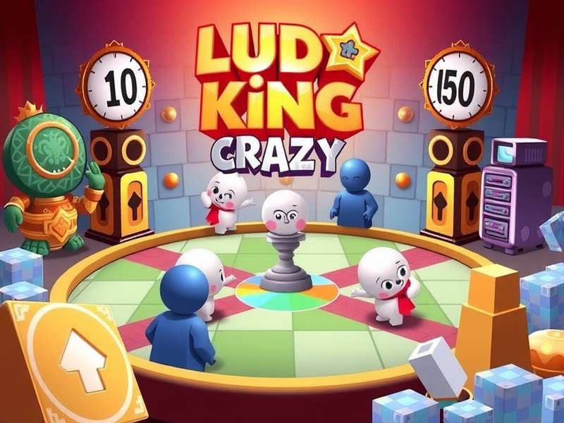 Competitive Ludo King gameplay on mobile devices