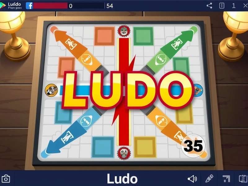 Ludo King Gameplay on Mobile Phone