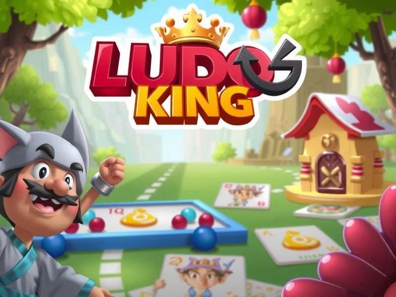 Ludo King Game on Mobile Screen