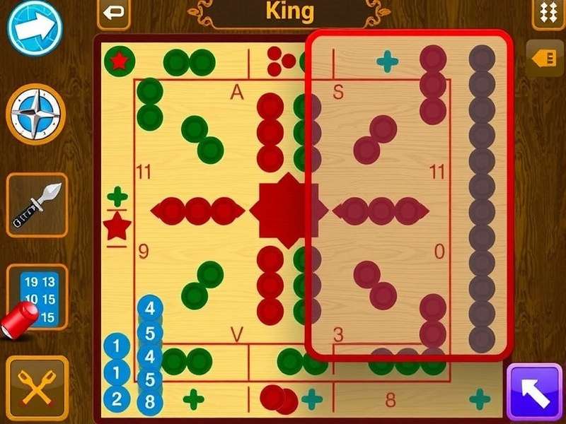 A vibrant digital Ludo King board game in progress on multiple devices