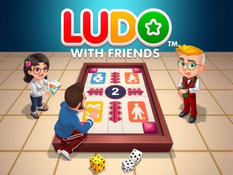 Friends playing Ludo King on mobile phones together online