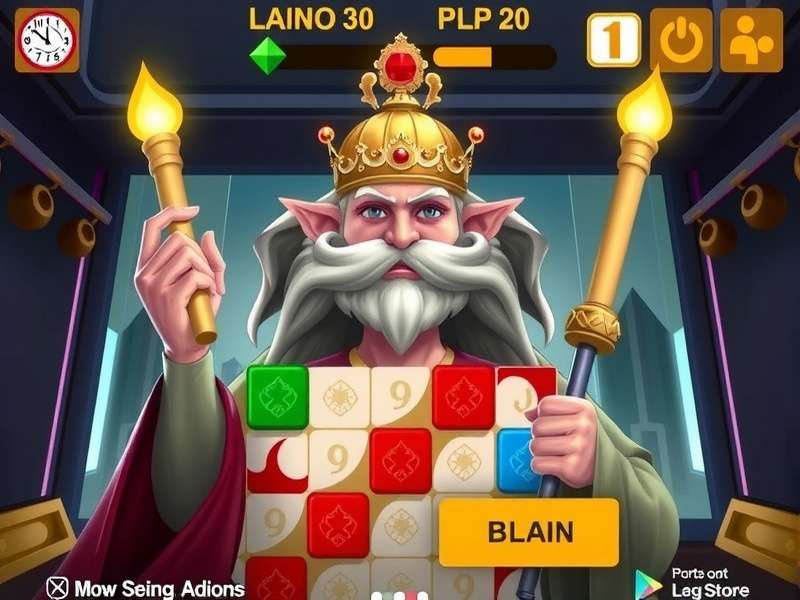 Ludo King Gameplay – vibrant board with colorful tokens and dice