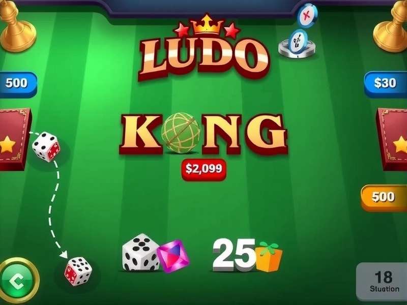 Ludo King gameplay with four players competing on a vibrant board