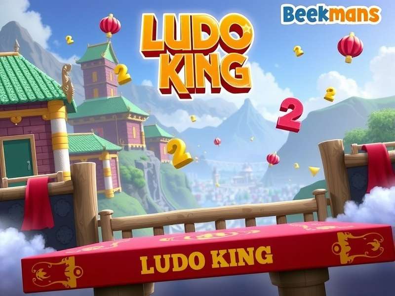 Ludo King game board with colourful tokens and dice – Ludo King Game Download Free Install