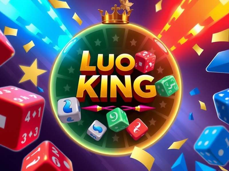 Ludo King game banner showing colourful board with dice and tokens