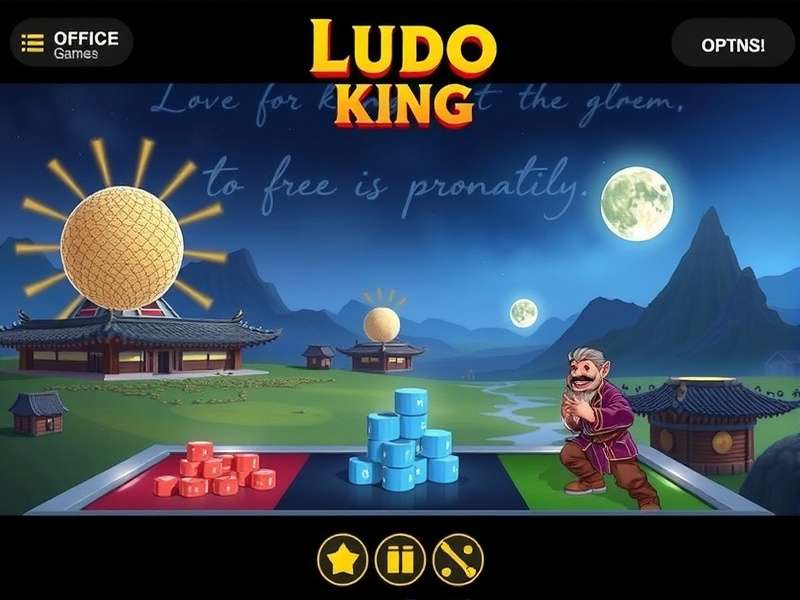 Ludo King Game Play Free — vibrant Ludo board with dice and tokens, India's favourite multiplayer board game