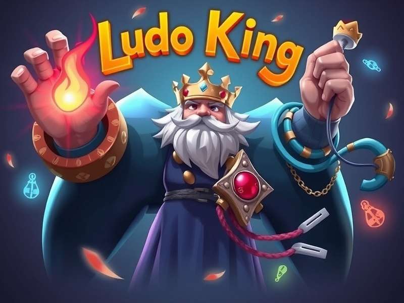 Ludo King Offline Controller gameplay on mobile with vibrant board and dice