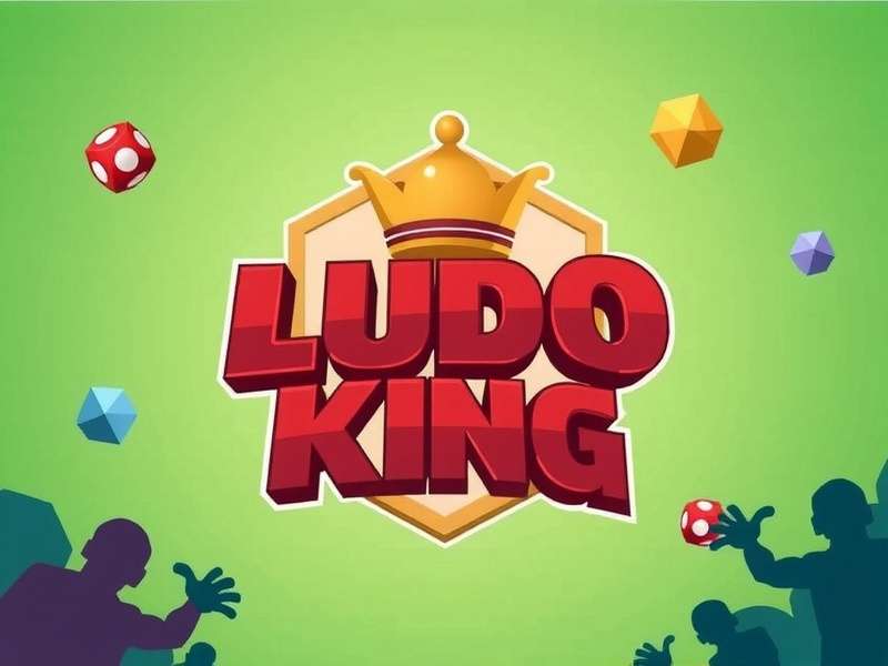 Ludo King Offline Multiplayer game board with dice and tokens